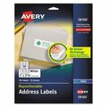 Avery Dennison Avery, REPOSITIONABLE ADDRESS LABELS W/SUREFEED, INKJET/LASER, 1 X 2 5/8, WHITE, 750PK 58160